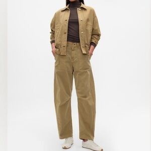 GAP Tan Women's Wide Leg Pants & Jacket